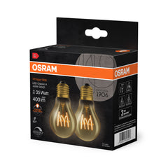 Stmívatelná LED žárovka E27 4,8 W Vintage 1906, teplá bílá
