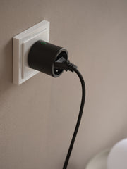 SMART+ Chytrá zásuvka ZigBee černá