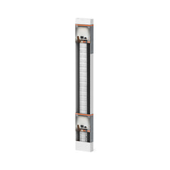 Lineární LED panel Office Line Grid Curve, černá, studená bílá