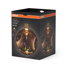 Matná LED žárovka E27 3,5 W DECOR LAMP, Růže, velká