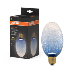 4099854608568 - Matná LED žárovka E27 3,5 W DECOR LAMP, Modrá, dlouhá - Žárovka - LEDVANCE e-shop