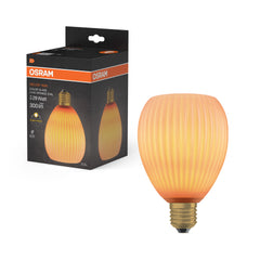 4099854608797 - Matná LED žárovka E27 3,5 W DECOR LAMP, oranžová, náhrada 28 W - Žárovka - LEDVANCE e-shop