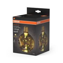 Matná LED žárovka E27 3,5 W DECOR LAMP, zlatá, náhrada 28 W