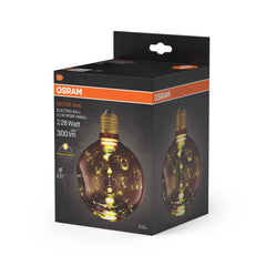 Matná LED žárovka E27 3,5 W DECOR LAMP, Růže, náhrada 28 W