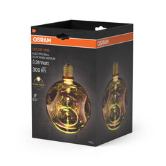 Matná LED žárovka E27 3,5 W DECOR LAMP, Růže, střední