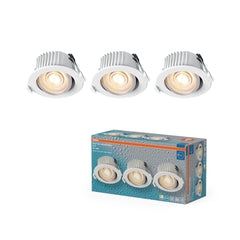 4099854596063 - Vestavný LED reflektor CCT IP44, laditelná bílá, bílá - Reflektor - LEDVANCE e-shop