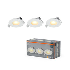 4099854595530 - Vestavný LED reflektor 120°, teplá bílá, bílá - Podhledové svítidlo - LEDVANCE e-shop