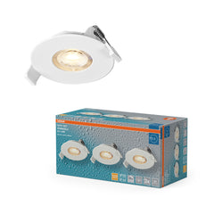 4099854596001 - Vestavný LED reflektor DIM IP44 36°, teplá bílá, bílá - Reflektor - LEDVANCE e-shop