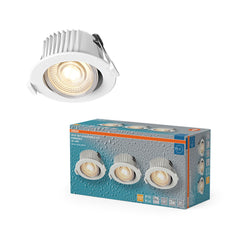 4099854595943 - Vestavný LED reflektor DIM IP44, teplá bílá, bílá - Reflektor - LEDVANCE e-shop