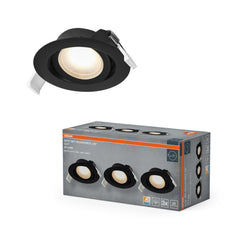 4099854595769 - Vestavný LED reflektor CCT, laditelná bílá, černá - Podhledové svítidlo - LEDVANCE e-shop