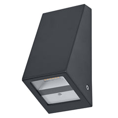 Venkovní svítidlo ENDURA® Style USB nástěnný, šedá, teplá bílá, 105 °
