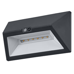 Venkovní svítidlo ENDURA® Style USB nástěnný, šedá, teplá bílá, 55 °