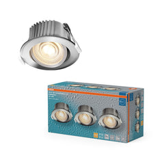 4099854595905 - Vestavný LED reflektor DIM IP44, teplá bílá, chrom - Reflektor - LEDVANCE e-shop