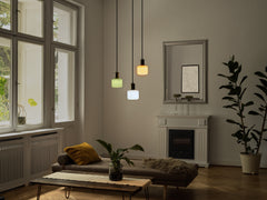Matná LED žárovka E27 3,5 W DECOR LAMP, oranžová, čtvercová