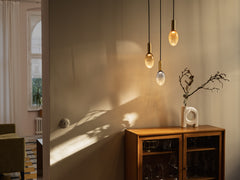 Matná LED žárovka E27 3,5 W DECOR LAMP, hnědá, dlouhá