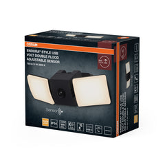 Venkovní reflektor ENDURA® Style USB Volt, šedá, teplá bílá