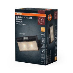 ENDURA® Style USB nastavitelný nahoru/dolů, šedá, teplá bílá, 110 °