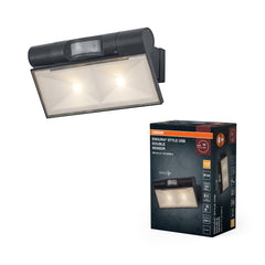 4099854699771 - ENDURA® Style USB nastavitelný nahoru/dolů, šedá, teplá bílá, 110 ° - Venkovní dekorativní svítidlo - LEDVANCE e-shop