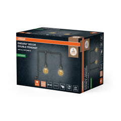 ENDURA® Decor přenosný závěsný, šedá, teplá bílá, 300 °