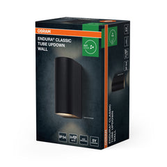 Venkovní svítidlo ENDURA® Classic Tube, šedá, nahoru/dolů