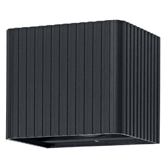 Venkovní svítidlo ENDURA® Style Striped, šedá, teplá bílá