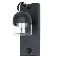 Venkovní svítidlo ENDURA® Style Cowbell IP65, šedá, teplá bílá, 110 °