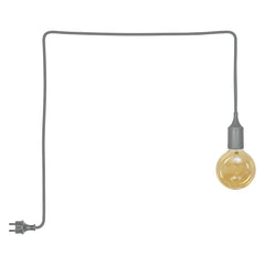 Venkovní svítidlo ENDURA® Decor přenosný závěsný, šedá, teplá bílá