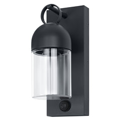 Venkovní svítidlo ENDURA® Classic Cowbell IP65, šedá, se senzorem