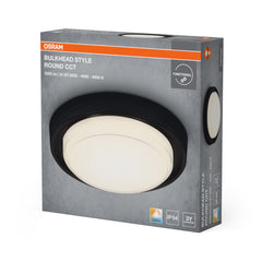 Stropní svítidlo Bulkhead Style, černá, laditelná bílá