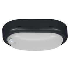 Stropní svítidlo Bulkhead Motus, černá, laditelná bílá, 15,00 W