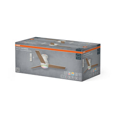 Stropní ventilátor Nordes 1065 mm 38 W, laditelná bílá RGB