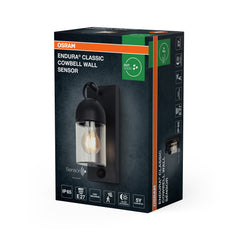 Venkovní svítidlo ENDURA® Classic Cowbell IP65, šedá, se senzorem