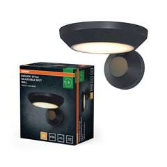 4099854709487 - ENDURA® Style nastavitelný IP65, šedá, teplá bílá - Venkovní dekorativní svítidlo - LEDVANCE e-shop