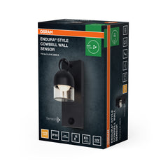 Venkovní svítidlo ENDURA® Style Cowbell IP65, šedá, teplá bílá, 110 °
