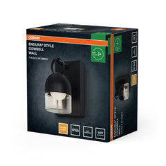 Venkovní svítidlo ENDURA® Style Cowbell IP65, šedá, teplá bílá