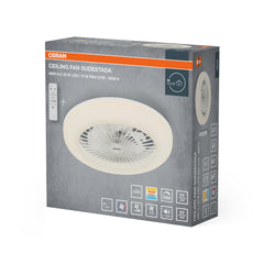 Stropní ventilátor Sudestada 450 mm 45 W, laditelná bílá