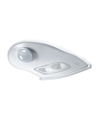 Bílé venkovní nástěnné LED světlo DOOR DOWN IP54 se senzorem OSRAM