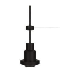 Retro závěsné světlo E27 Vintage 1906 PenduLum Black OSRAM