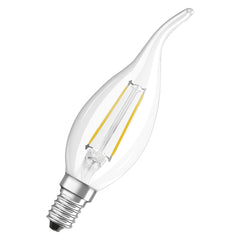 Atypická LED stmívatelná žárovka E14 4 W CLASSIC BA, teplá bílá