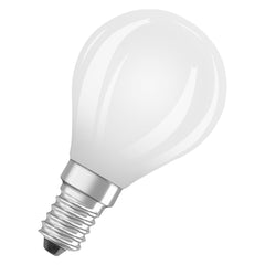 Matná LED žárovka E14 STAR 5,9 W, studená bílá, denní světlo