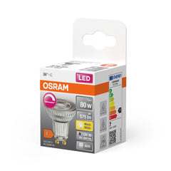 Stmívatelná LED bodovka GU10 8,3 W, teplá bílá