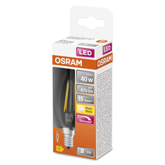 Atypická LED stmívatelná žárovka E14 4 W CLASSIC BA, teplá bílá