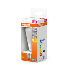 Dekorativní LED matná žárovka E27 6,5 W CLASSIC ST, teplá bílá
