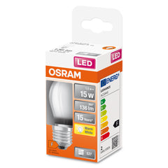 Mini LED žárovka E27 1,5 W CLASSIC P, teplá bílá