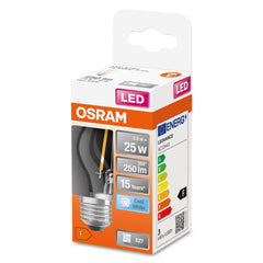 Mini LED žárovka E27 2,5 W CLASSIC P, studená bílá