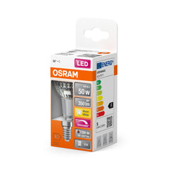 Stmívatelná LED bodovka E14 4,8 W SUPERSTAR, teplá bílá