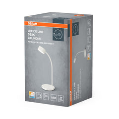 4099854464270 - Bílá stolní lampa USB 4.8W OFFICE CYLINDER, laditelná bílá OSRAM - Stolní lampa - Czechia LEDVANCE e - shop