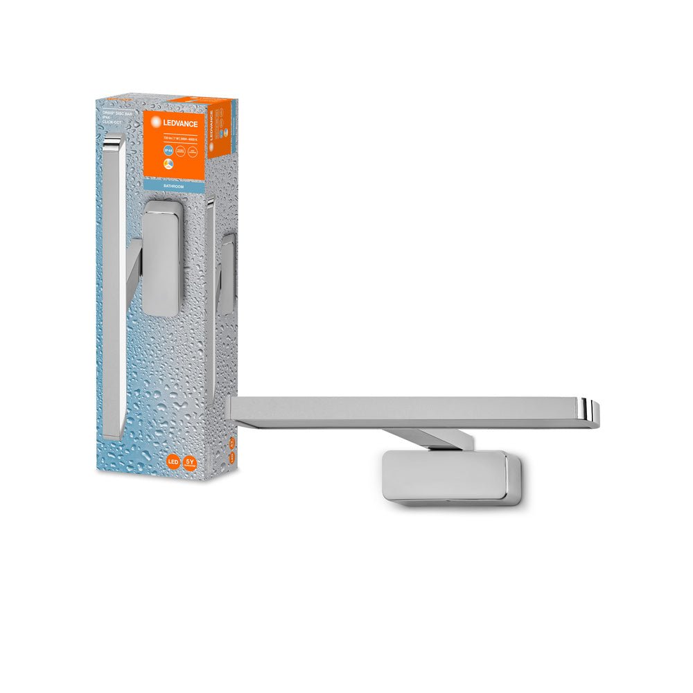 4099854096099 - Bílé koupelnové LED svítidlo 7 W ORBIS DISC, laditelná bílá - Nástěnné svítidlo - LEDVANCE e - shop