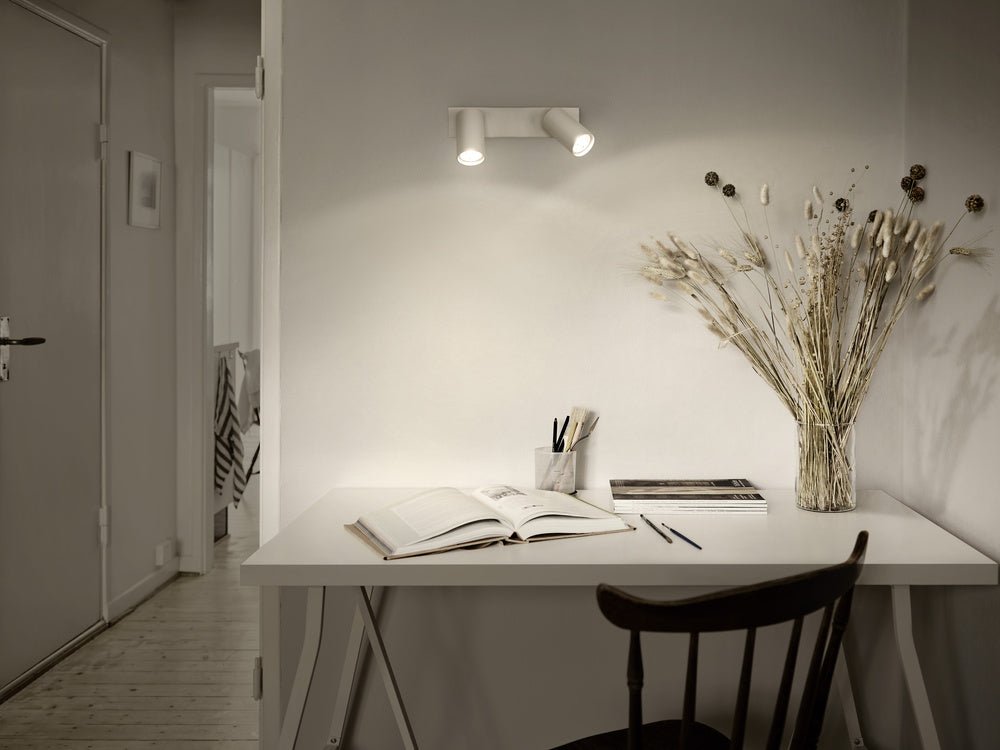 4058075833210 - Bílé LED nástěnné svítidlo 2 x GU10 OCTAGON, teplá bílá - Nástěnné svítidlo - LEDVANCE e - shop