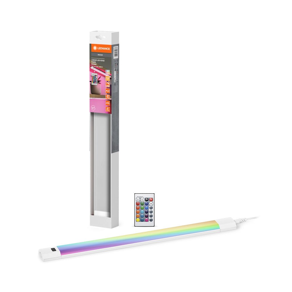 Bílé LED podlinkové svítidlo RGBW LINEAR EDGE 500mm